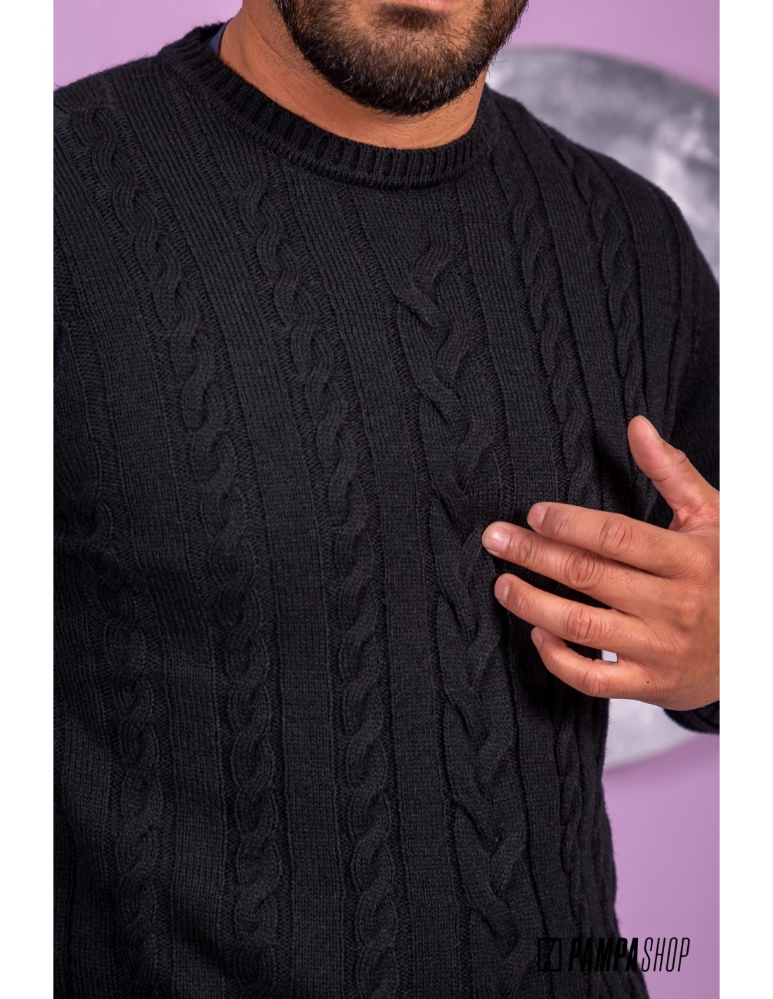 Sweater Hombre Rash 232338 Negro