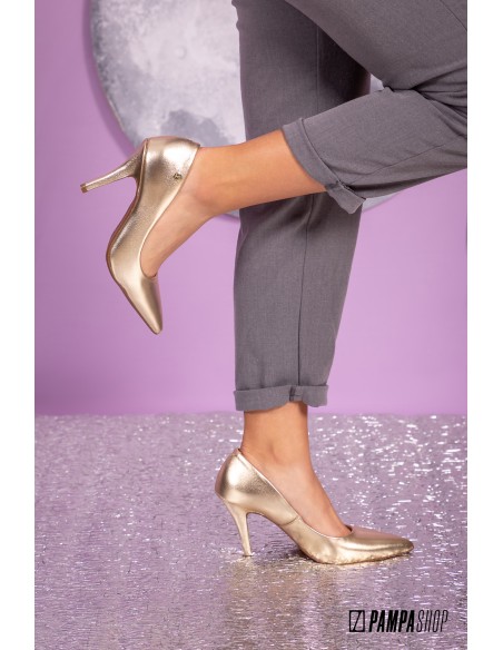 Zapato Mujer Vizzano 841501 Metalizado Oro