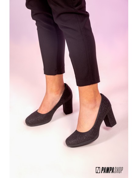 Zapato Mujer Piccadilly 130185 Negro Gliter